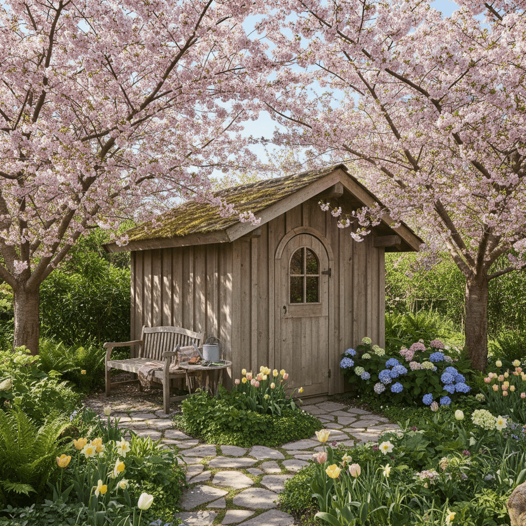 Abri de jardin bois Jardin Plaza