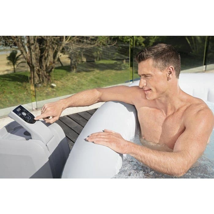 Spa gonflable carré 6 places– Ibiza Airjet – Bestway - illustration 2