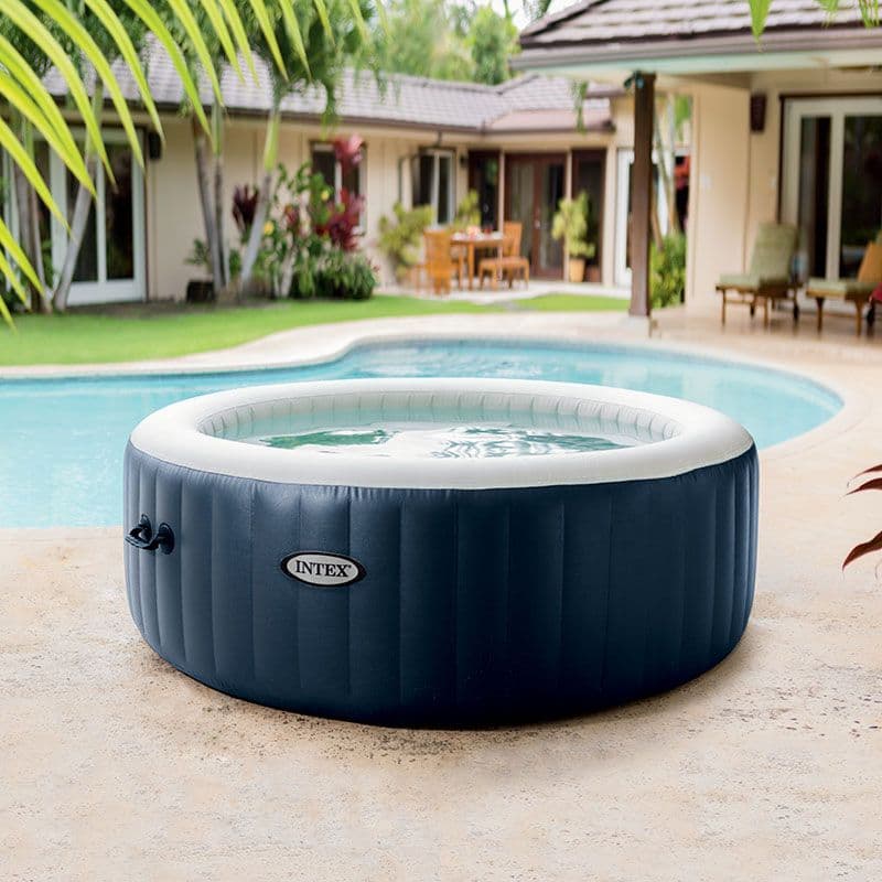 Spa Intex Pure Spa Blue Navy bulles 4 places luxe - illustration 3